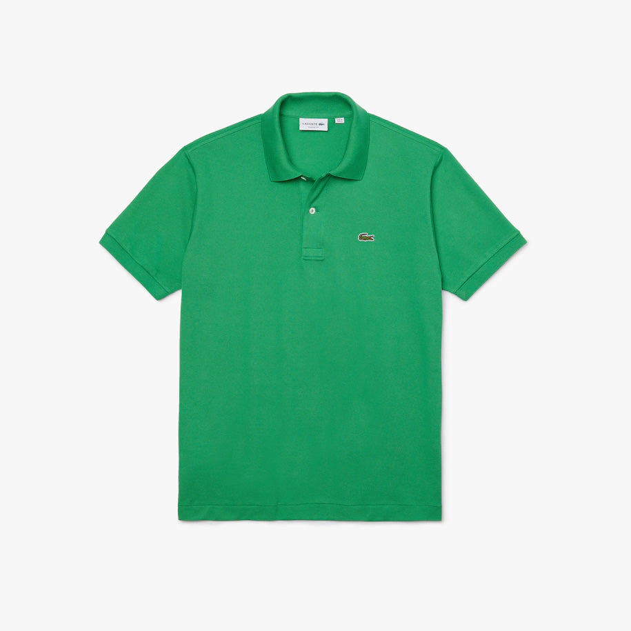 Polo Lacoste L.12.12 classic fit in petit piqué / Verde - Ideal Moda