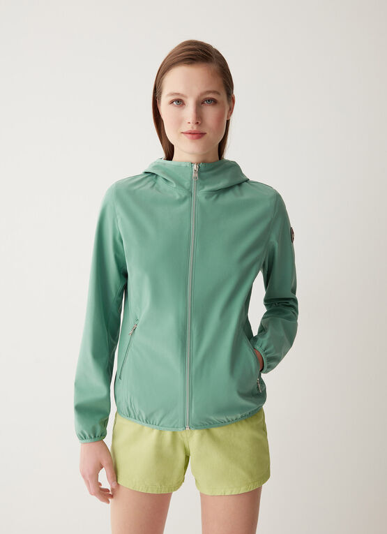 Giacca da Donna in Softshell con Logo Colmar / Verde - Ideal Moda