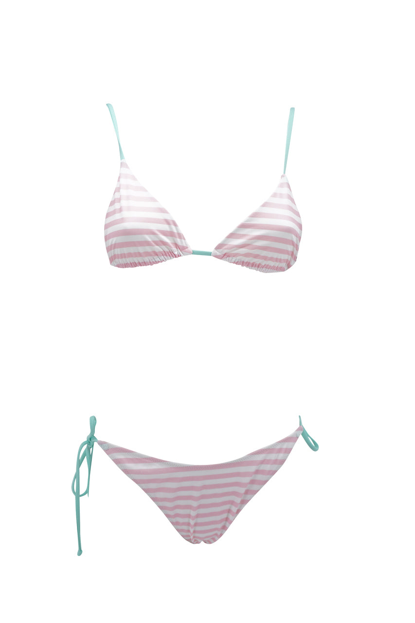 Bikini a Triangolo / Rosa - Ideal Moda