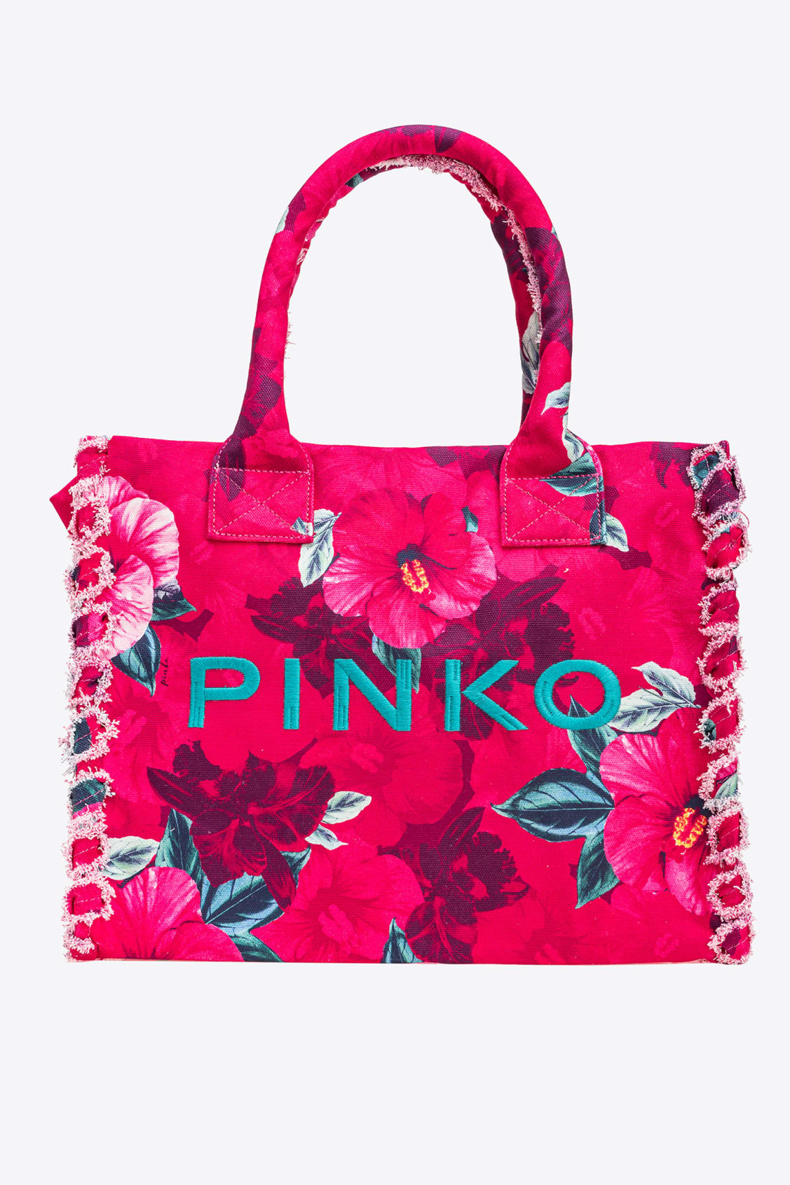 Borsa Shopper in Canvas Pinko / Fucsia - Ideal Moda