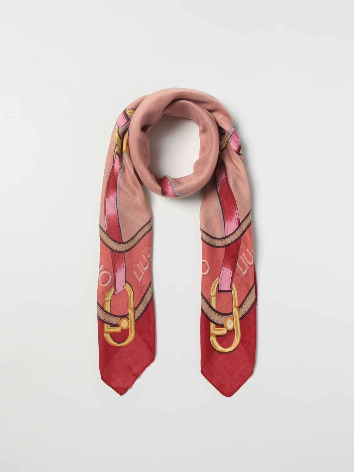 Foulard con Stampa Liu Jo / Rosso - Ideal Moda