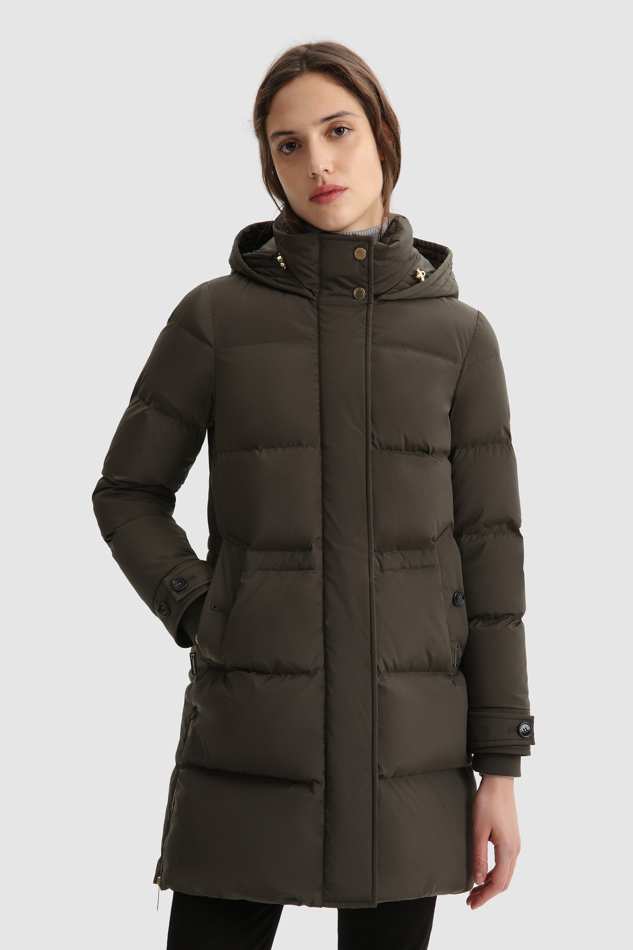 Piumino Woolrich Alesa / Verde - Ideal Moda