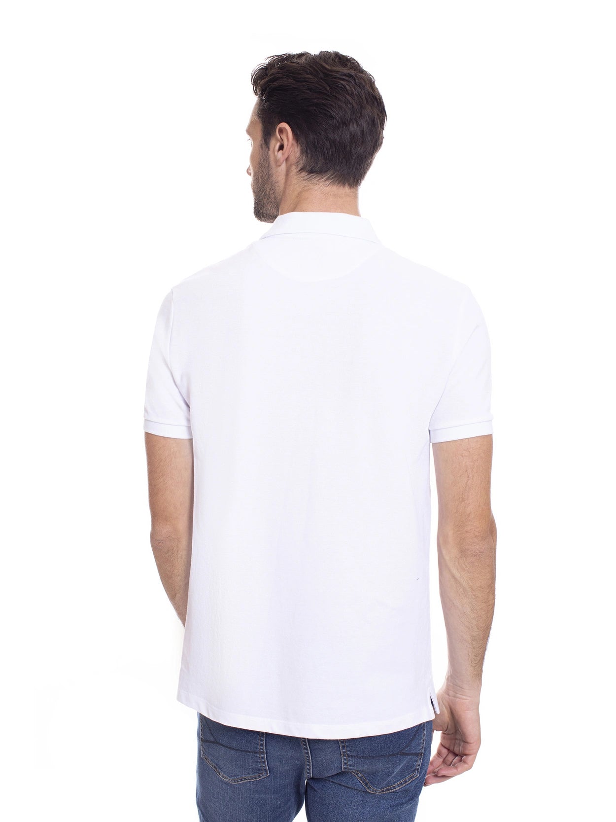 Polo Automobili Lamborghini in Cotone / Bianco - Ideal Moda
