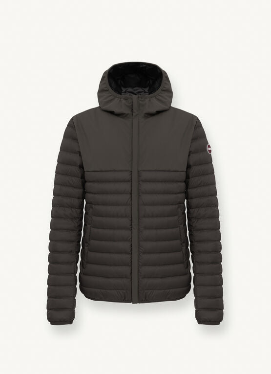 Giubbino Stretch con Cappuccio Colmar / Grigio - Ideal Moda