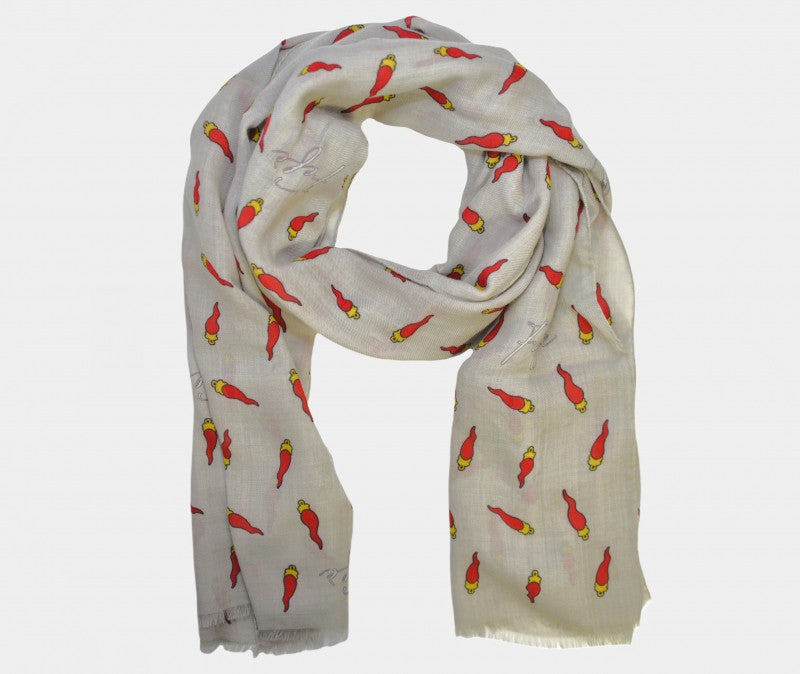 Sciarpa Fefè in Lana / Grigio - Ideal Moda