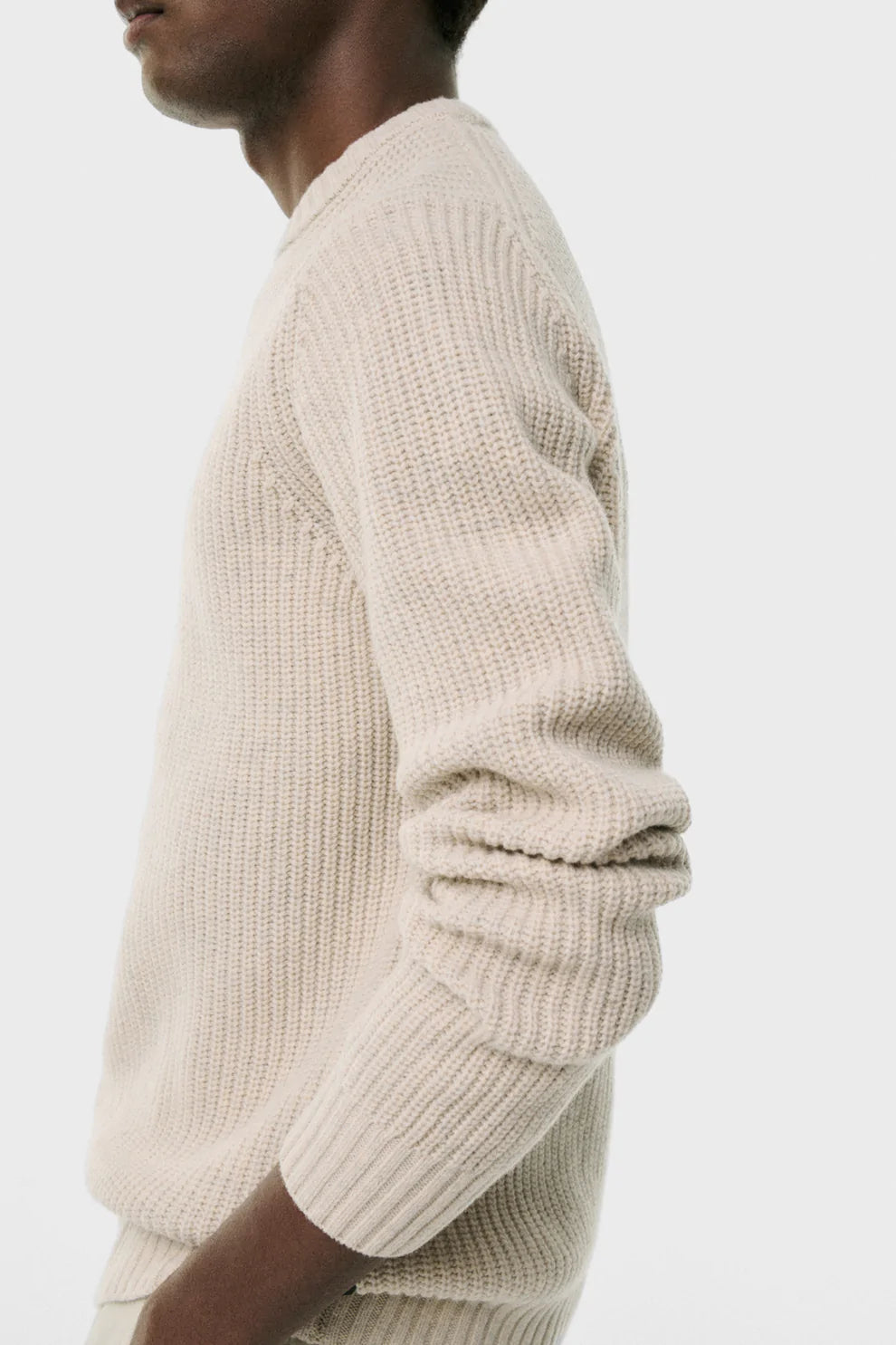 Maglia Girocollo Ecoalf / Beige - Ideal Moda