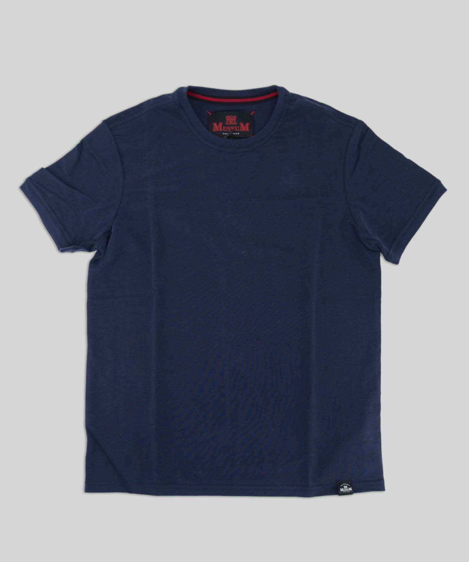Tshirt manica corta / Blu - Ideal Moda