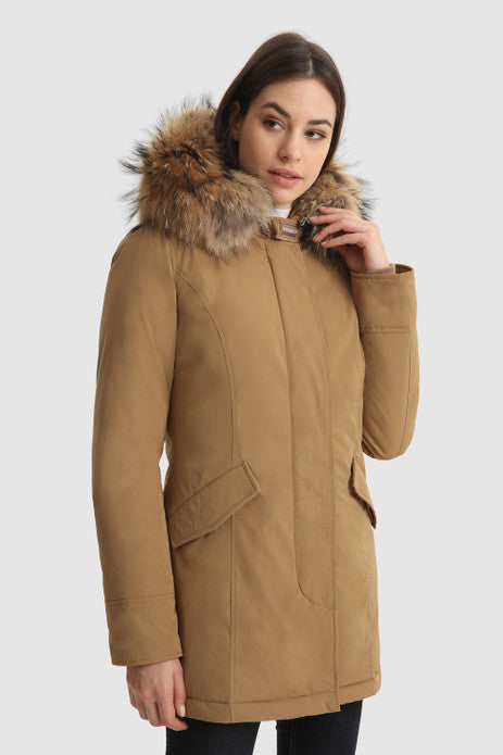 Giubbino Woolrich Luxury Arctic Parka / Marrone - Ideal Moda
