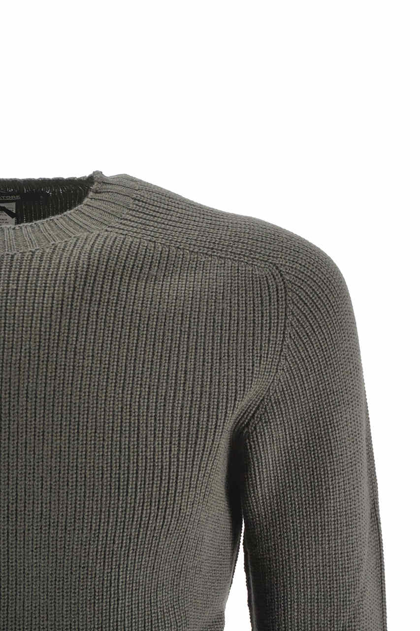 Maglia Tagliatore girocollo / Verde - Ideal Moda