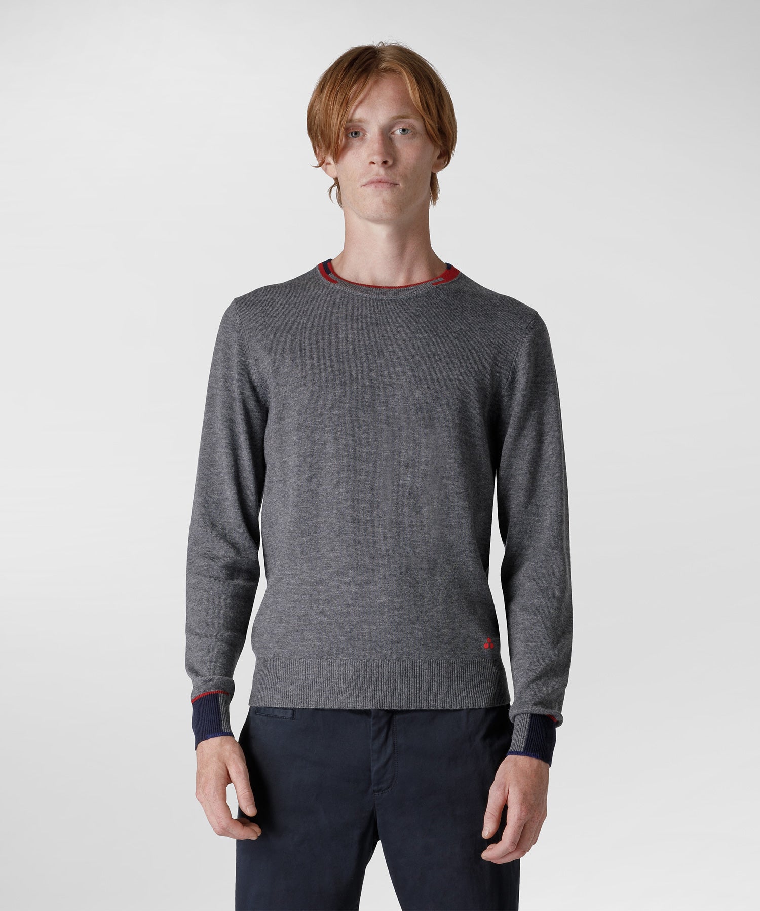 Maglia Girocollo Peuterey / Grigio - Ideal Moda