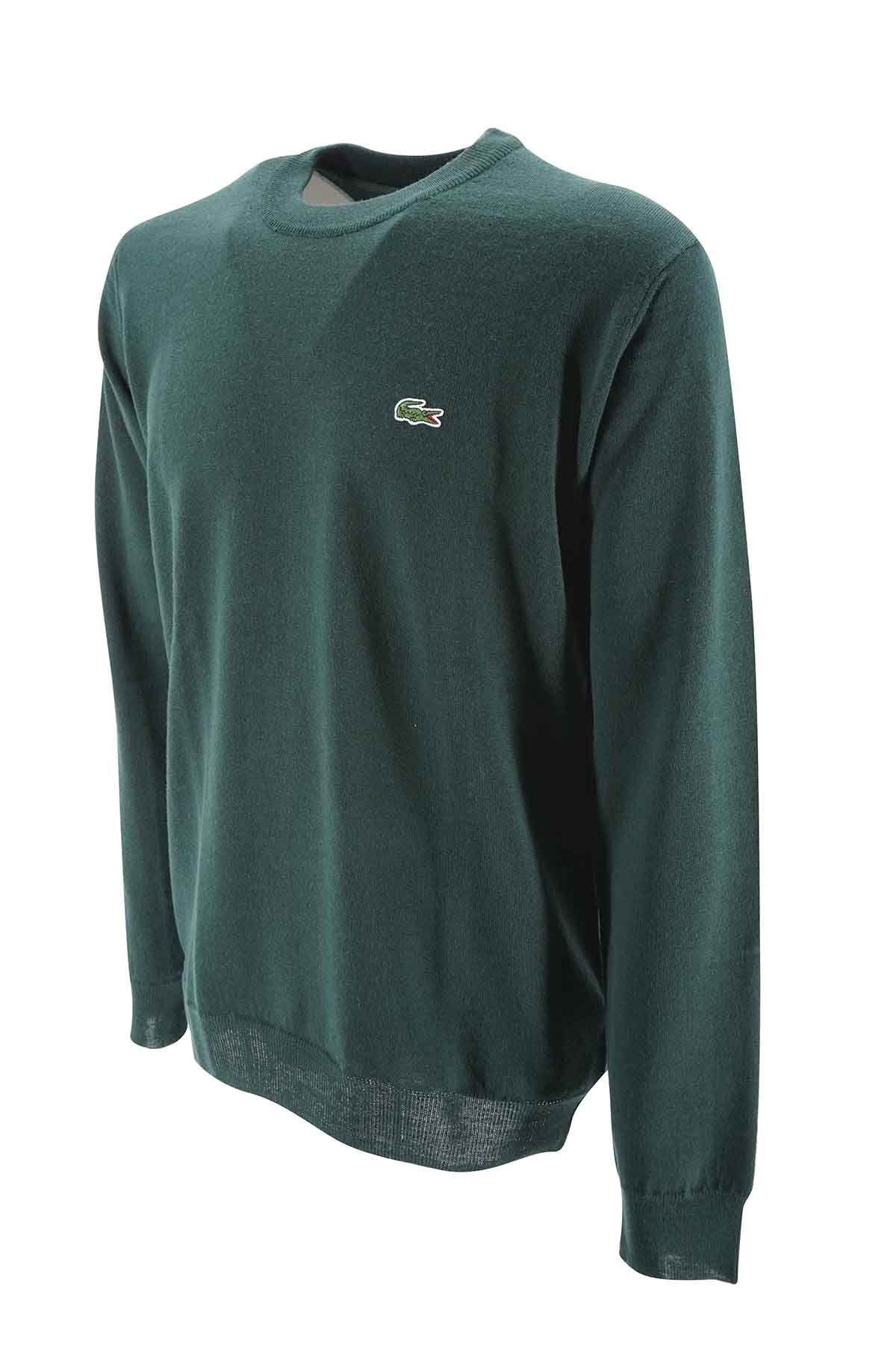 Maglia Lacoste Girocollo / Verde - Ideal Moda