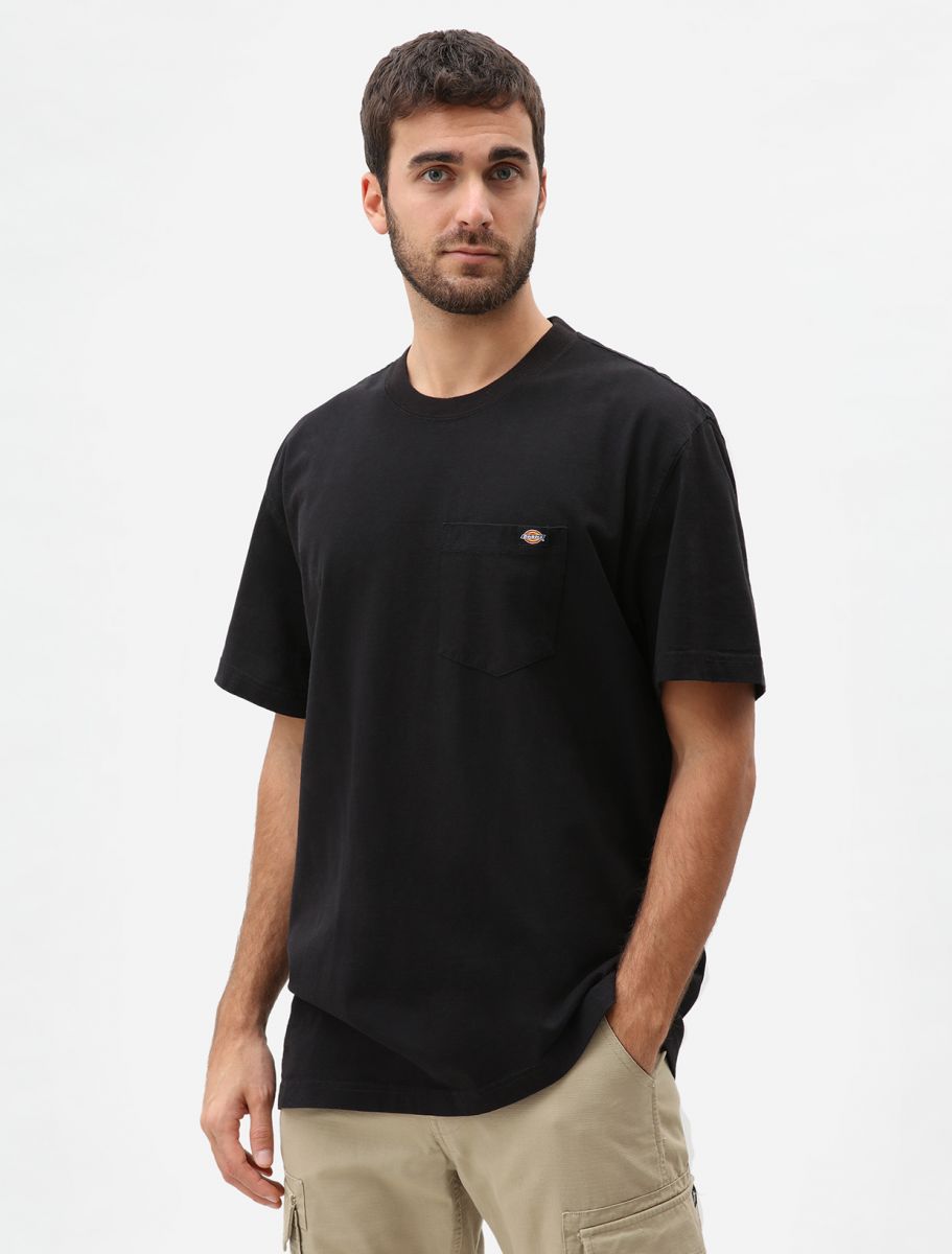 T-Shirt Dickies Porterdale / Nero - Ideal Moda