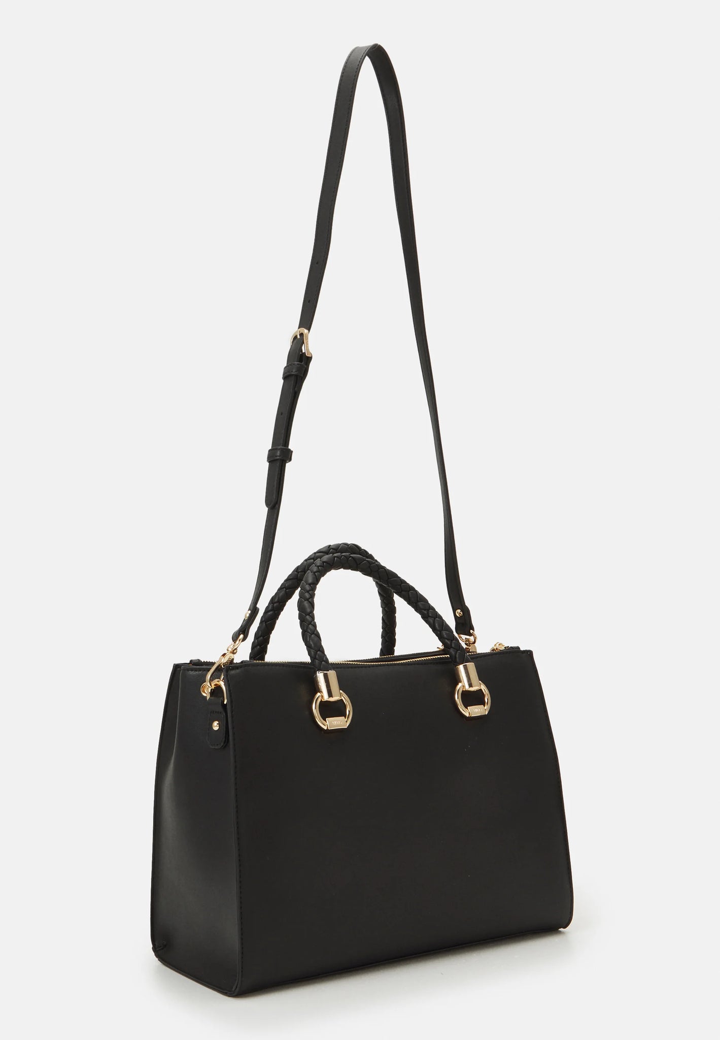 Borsa con Logo e Charm Liu Jo / Nero - Ideal Moda