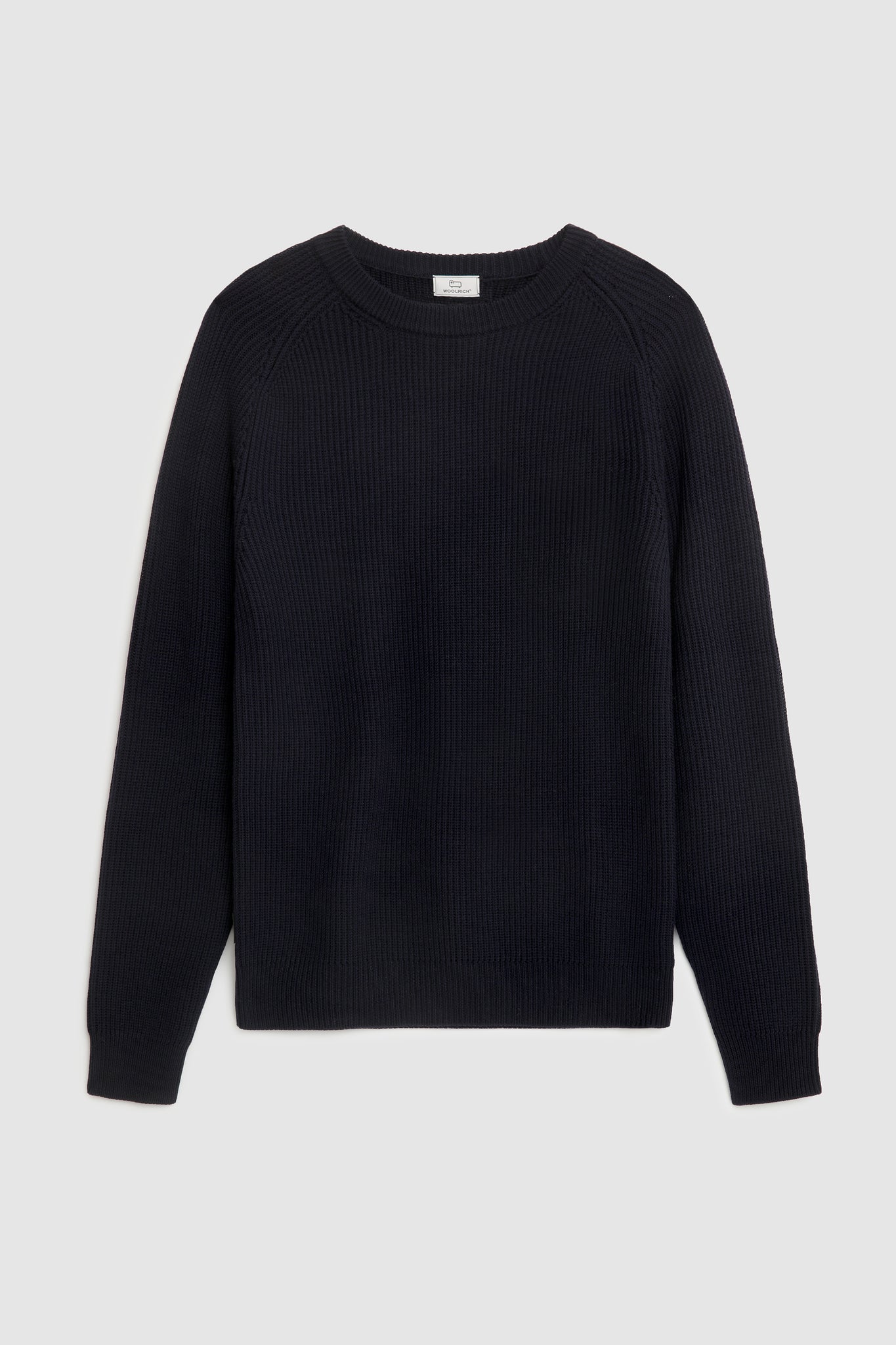 Maglione Woolrich a coste / Blu - Ideal Moda