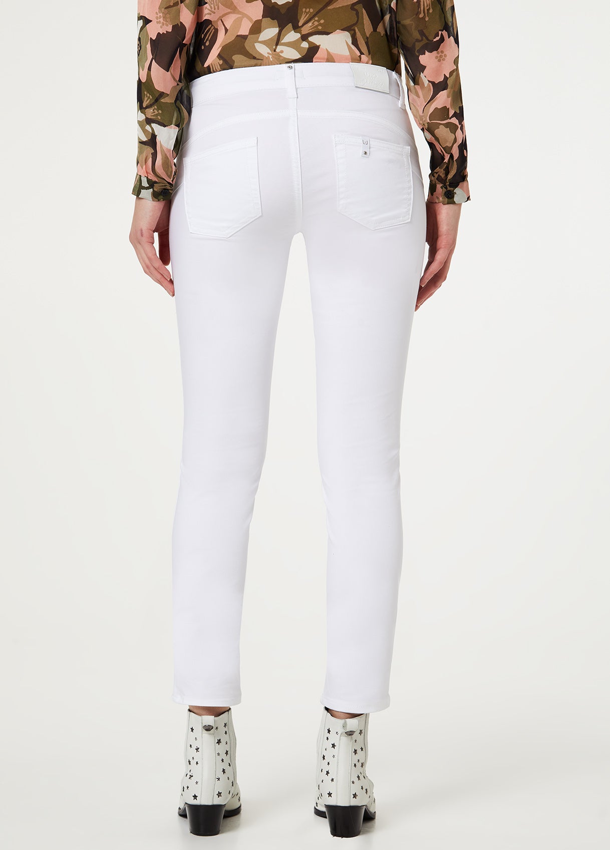 Pantalone Skinny / Bianco - Ideal Moda