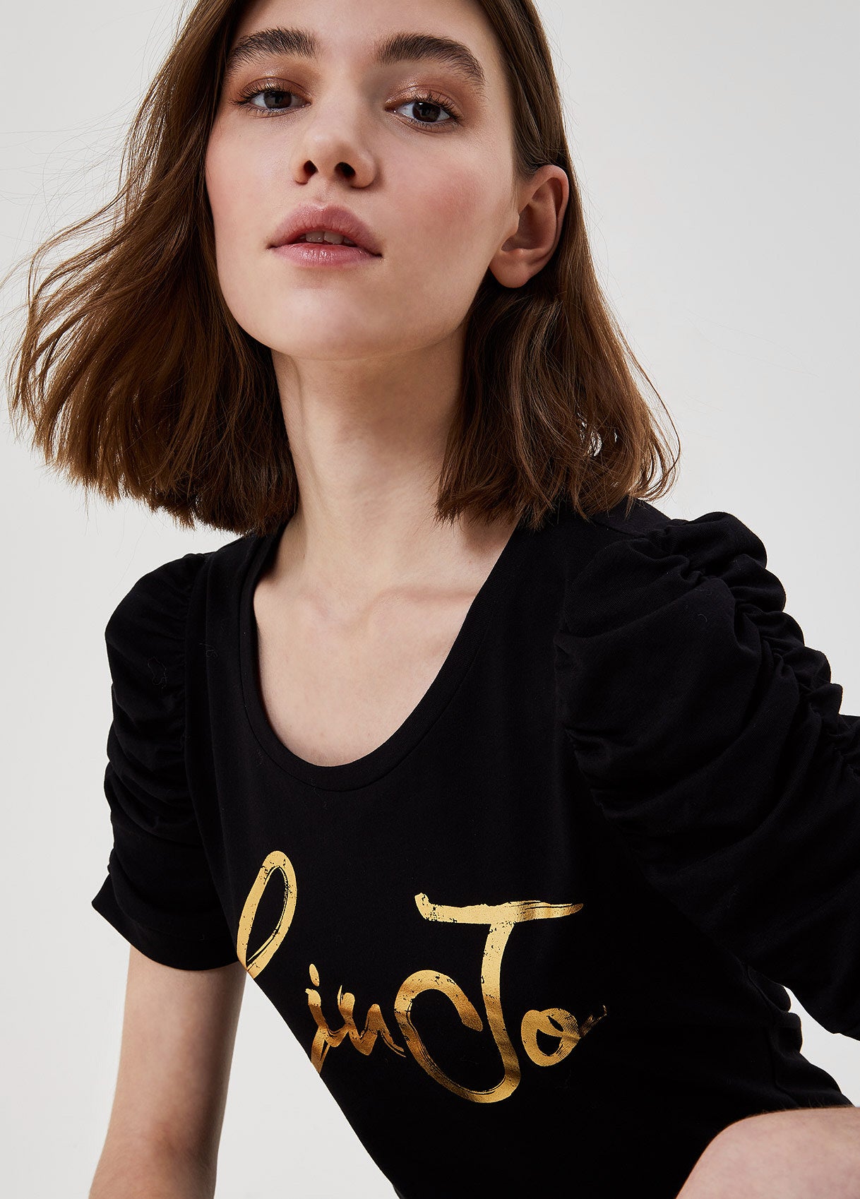 Magliette Con Maglietta Maniche A Sbuffo New Collection Maglia Con