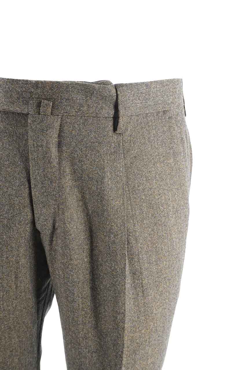 Pantalone Briglia in Lana / Verde - Ideal Moda