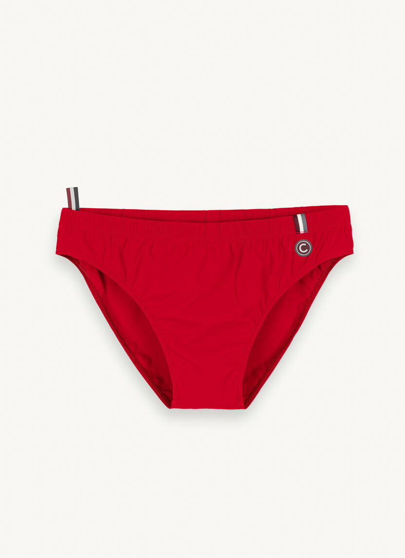 Costume da Bagno a Slip Colmar / Rosso - Ideal Moda