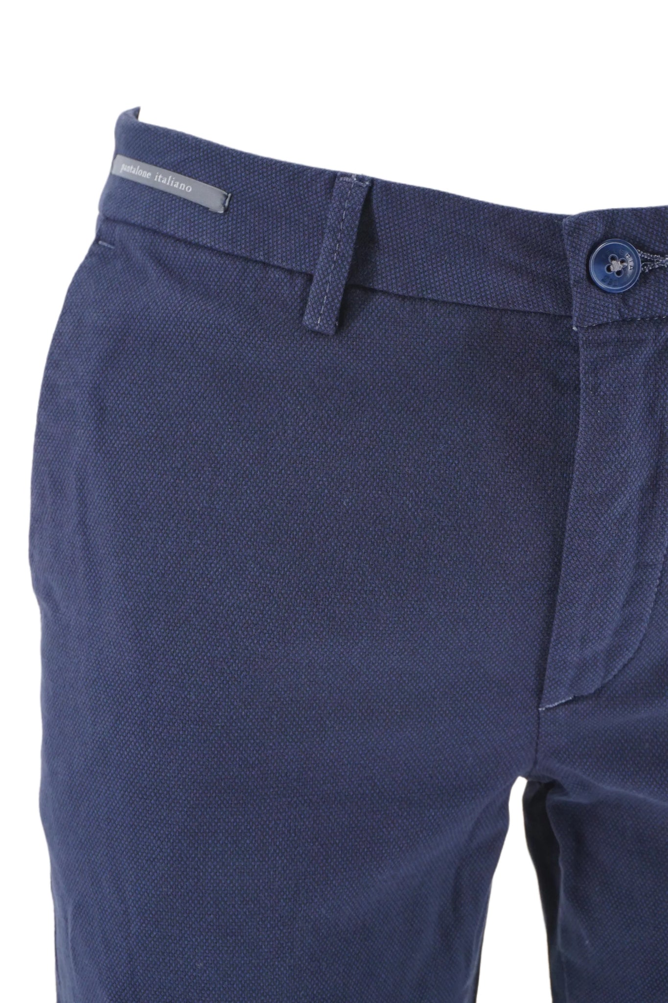 Pantalone con Fantasia Teleria Zed / Blu - Ideal Moda
