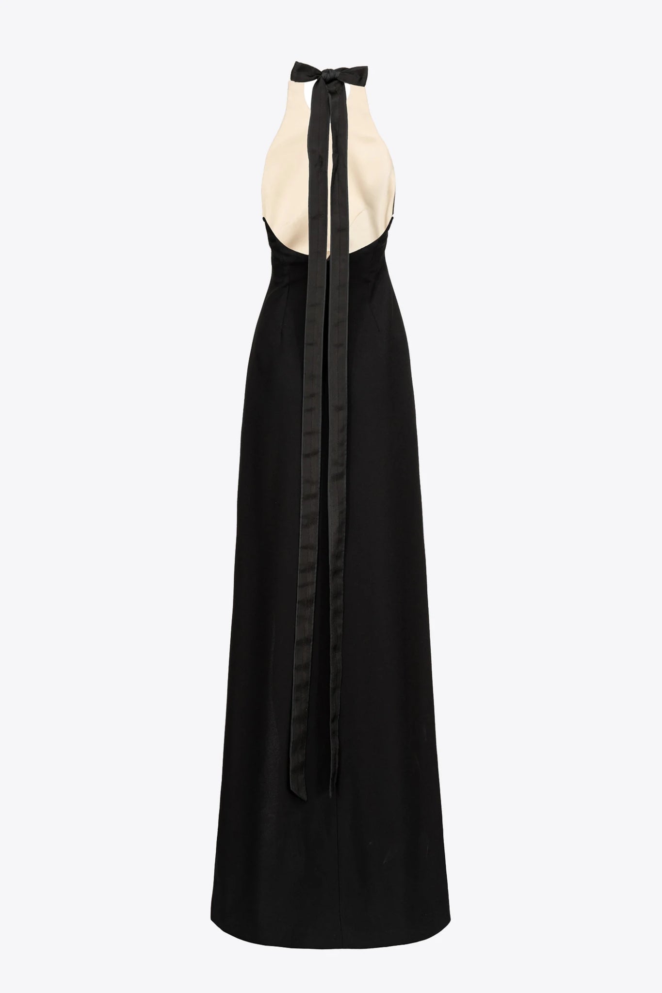 Abito Lungo Pinko Bicolore / Nero - Ideal Moda