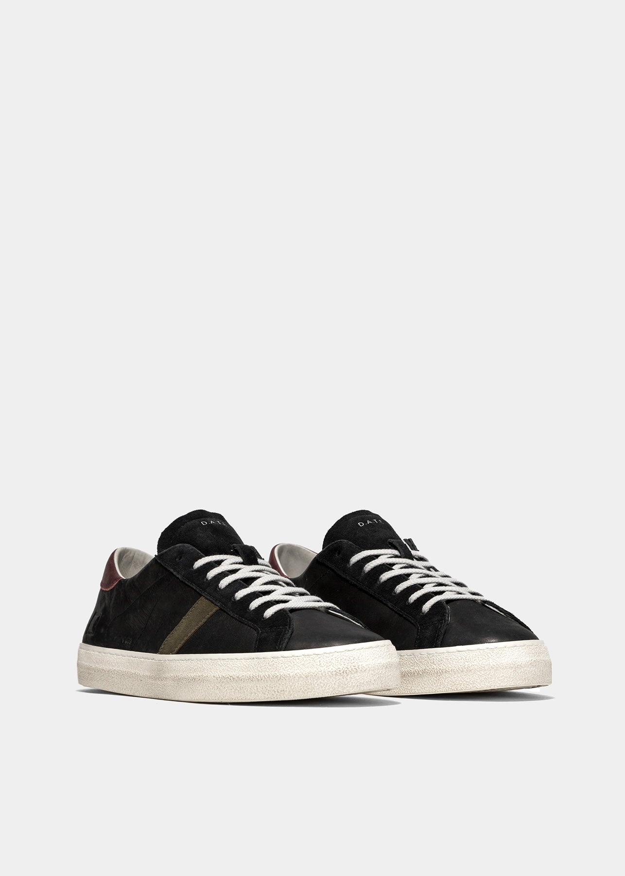 Sneaker DATE Hill Low Vintage Calf / Nero - Ideal Moda