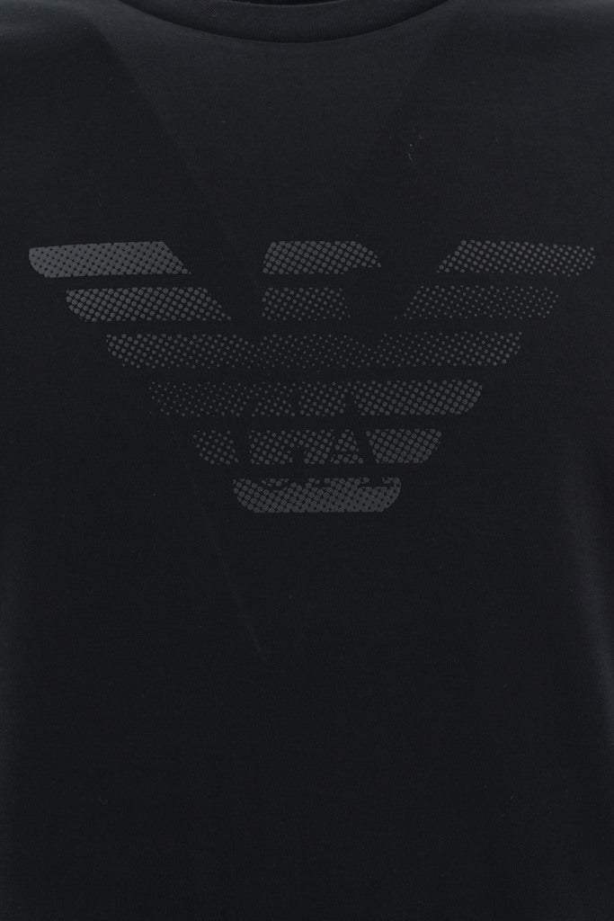 T-Shirt con Logo / Nero - Ideal Moda