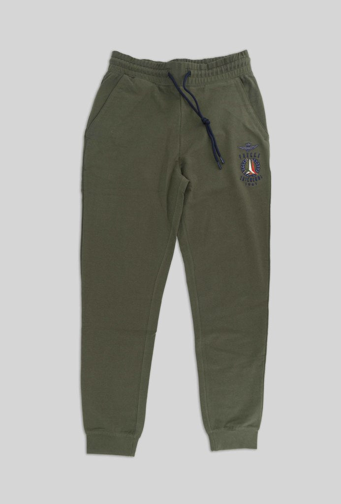 Pantalone in Felpa / Verde - Ideal Moda