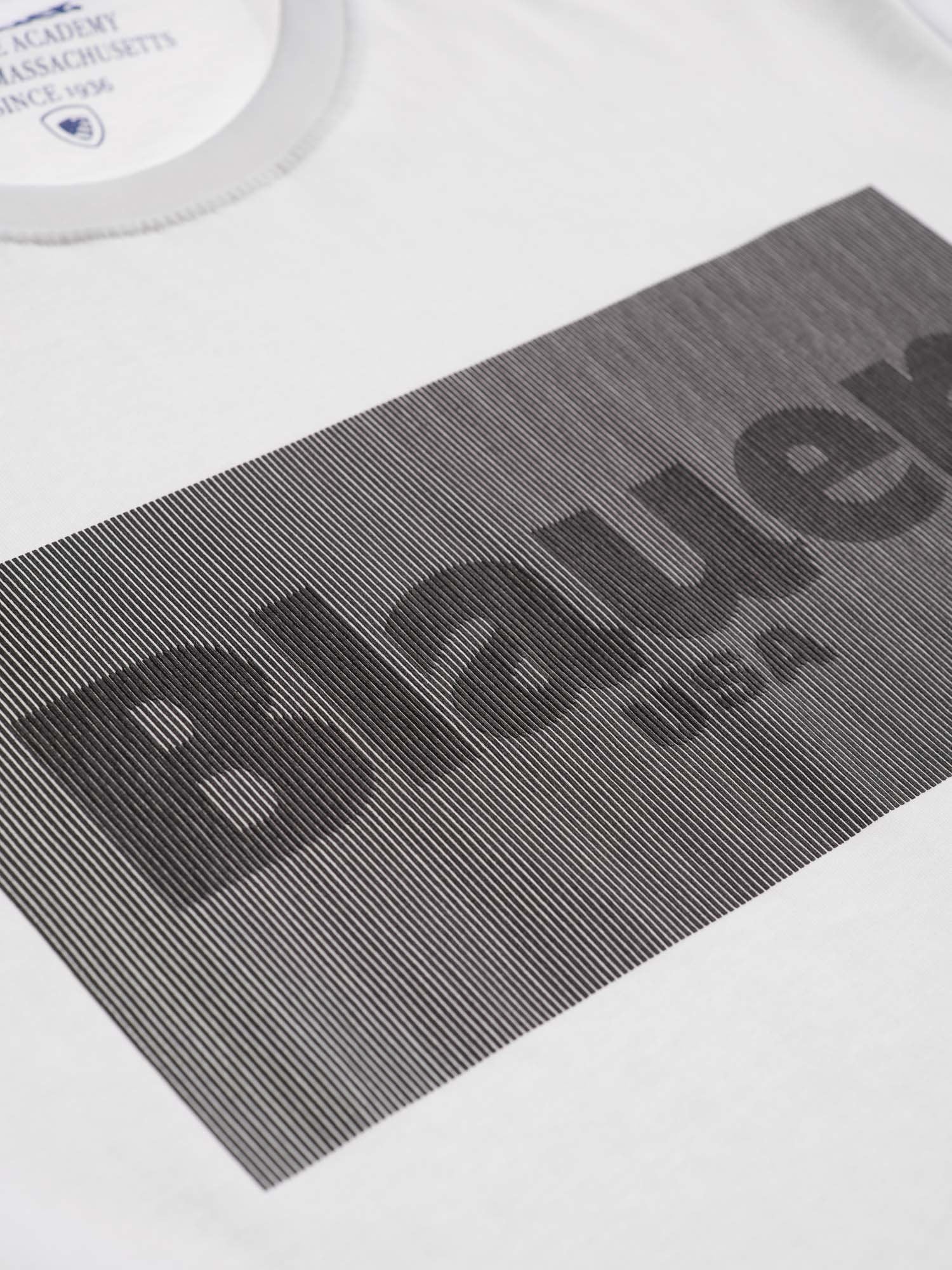 T-Shirt con Stampa Lenticolare / Bianco - Ideal Moda