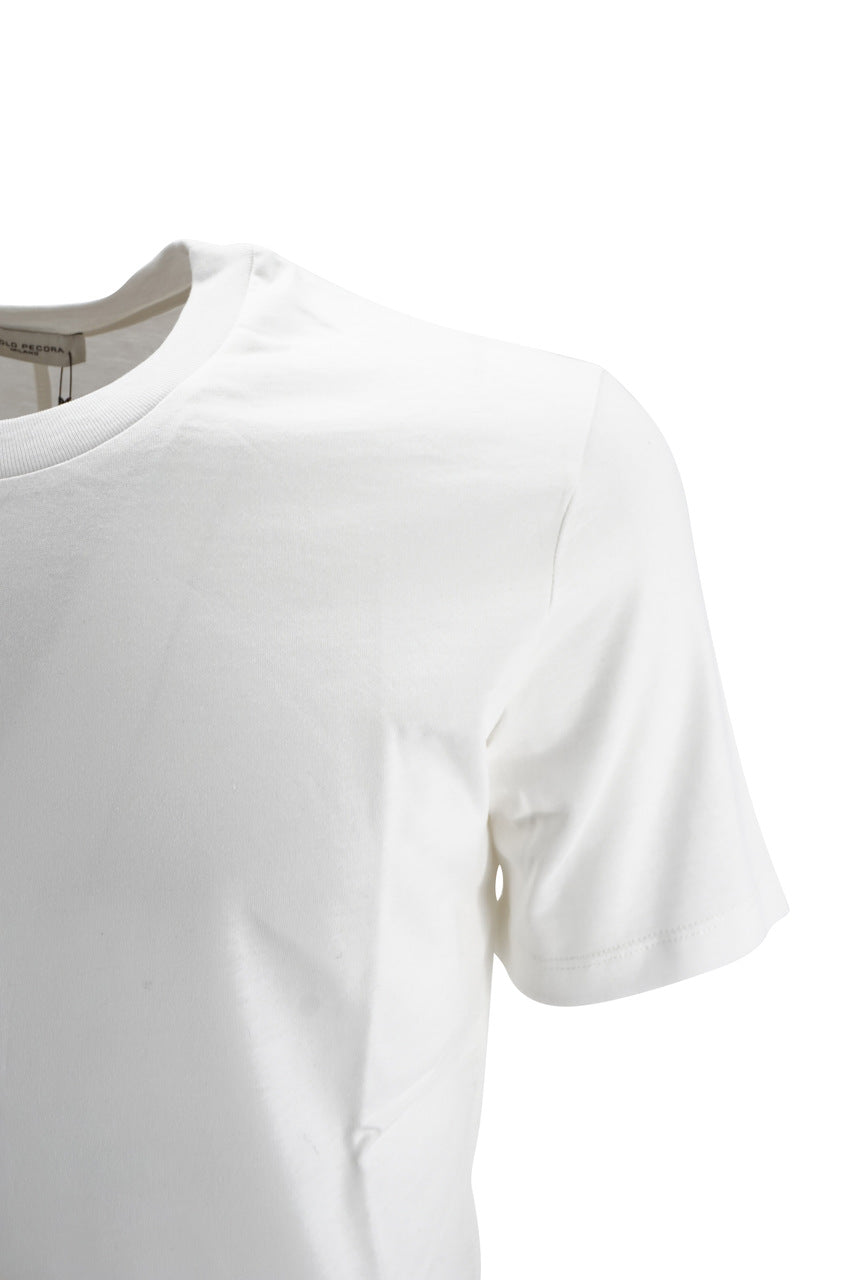 T-Shirt Paolo Pecora Mezze Maniche / Bianco - Ideal Moda