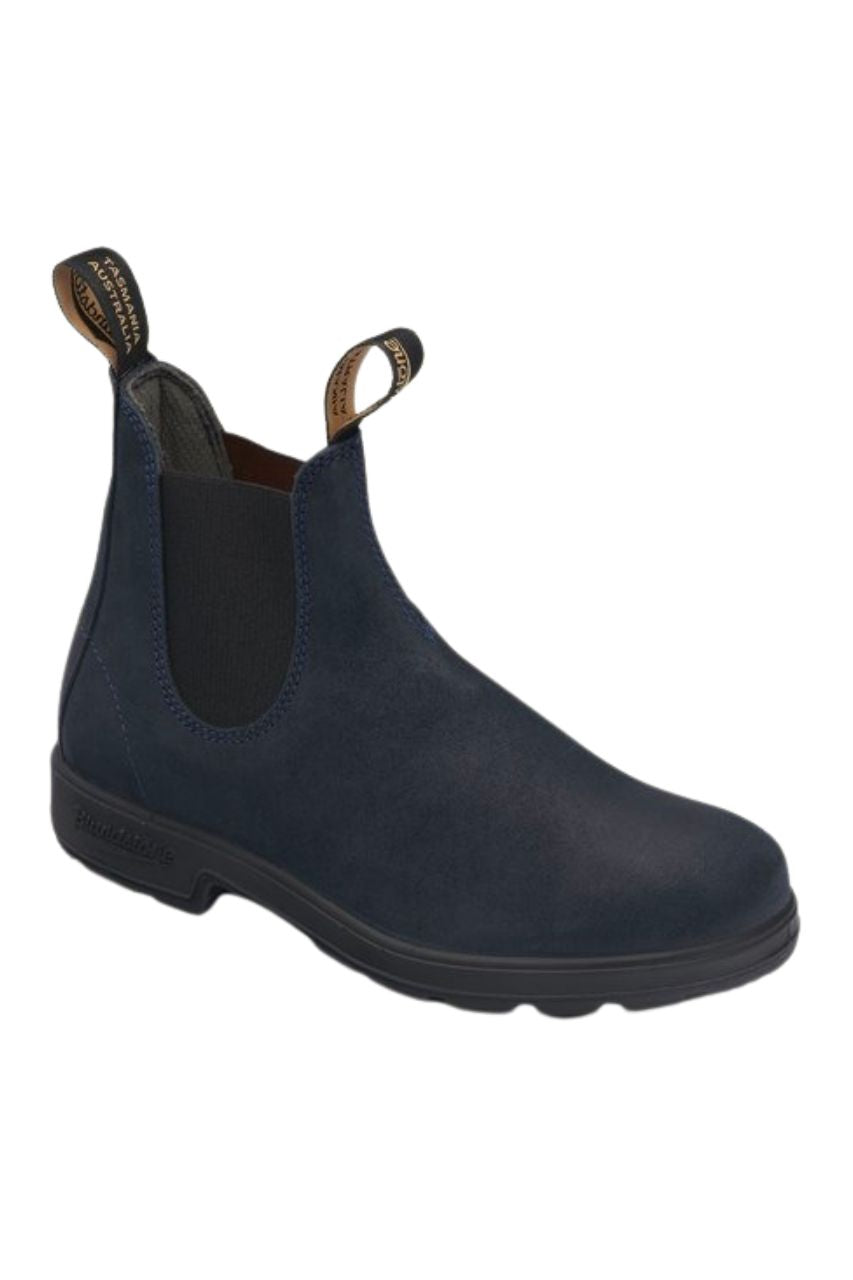 Stivaletto in Pelle Scamosciata Blundstone / Blu - Ideal Moda