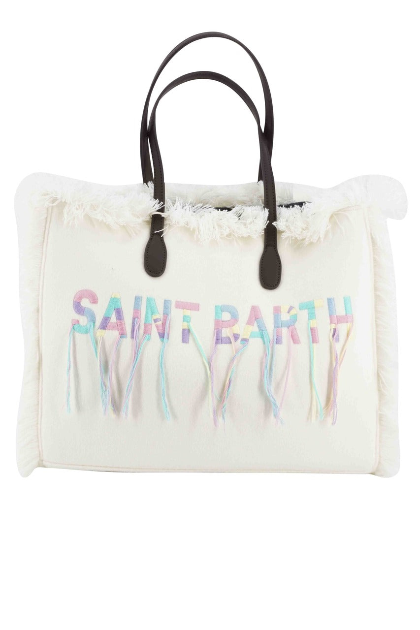 Borsa Mc2 Saint Barth Vanity / Bianco - Ideal Moda