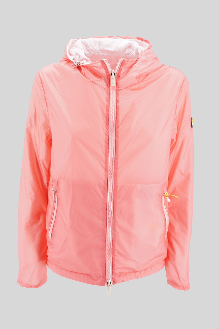 Giacca a vento reversibile / Rosa - Ideal Moda
