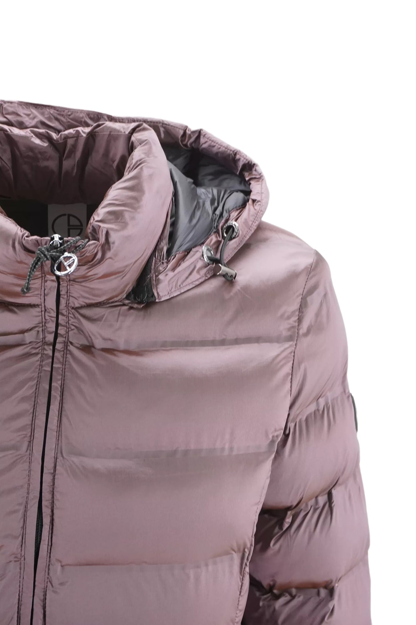 Giubbino Lungo con Logo Clinchberry / Rosa - Ideal Moda