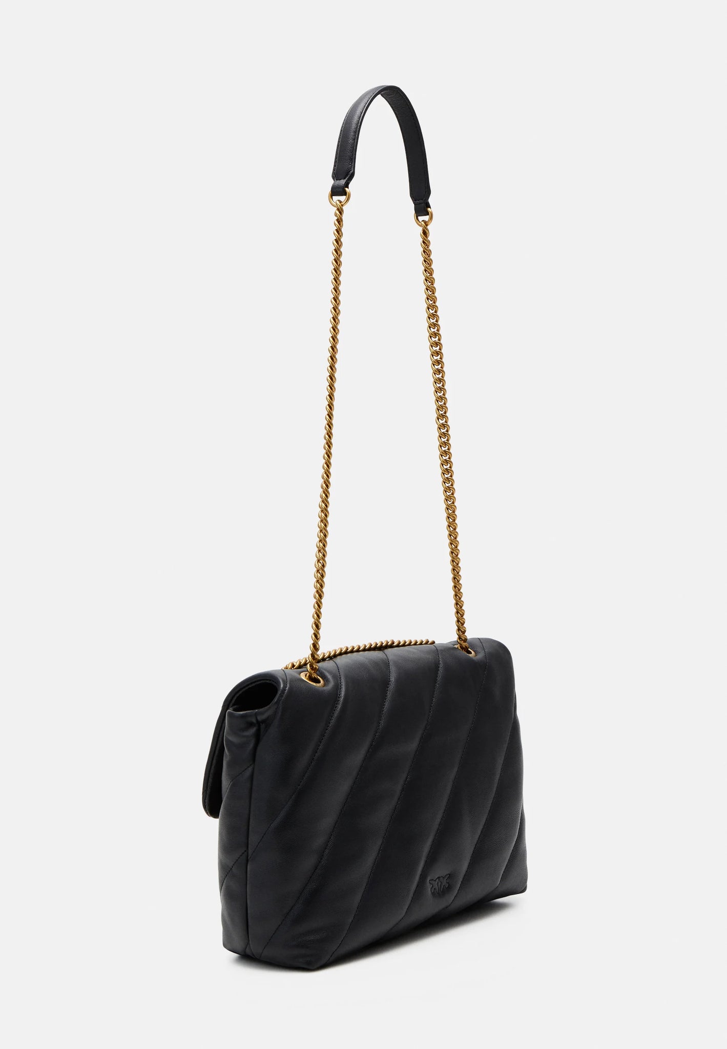 Borsa Pinko Big Love Puff Maxi Quilt / Nero - Ideal Moda