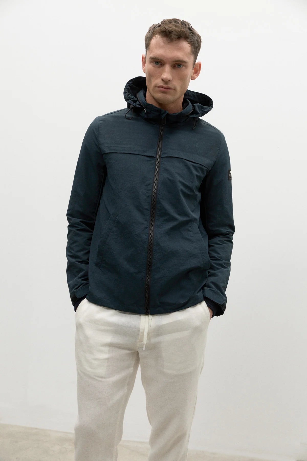 Giacca a Vento Ecoalf / Blu - Ideal Moda
