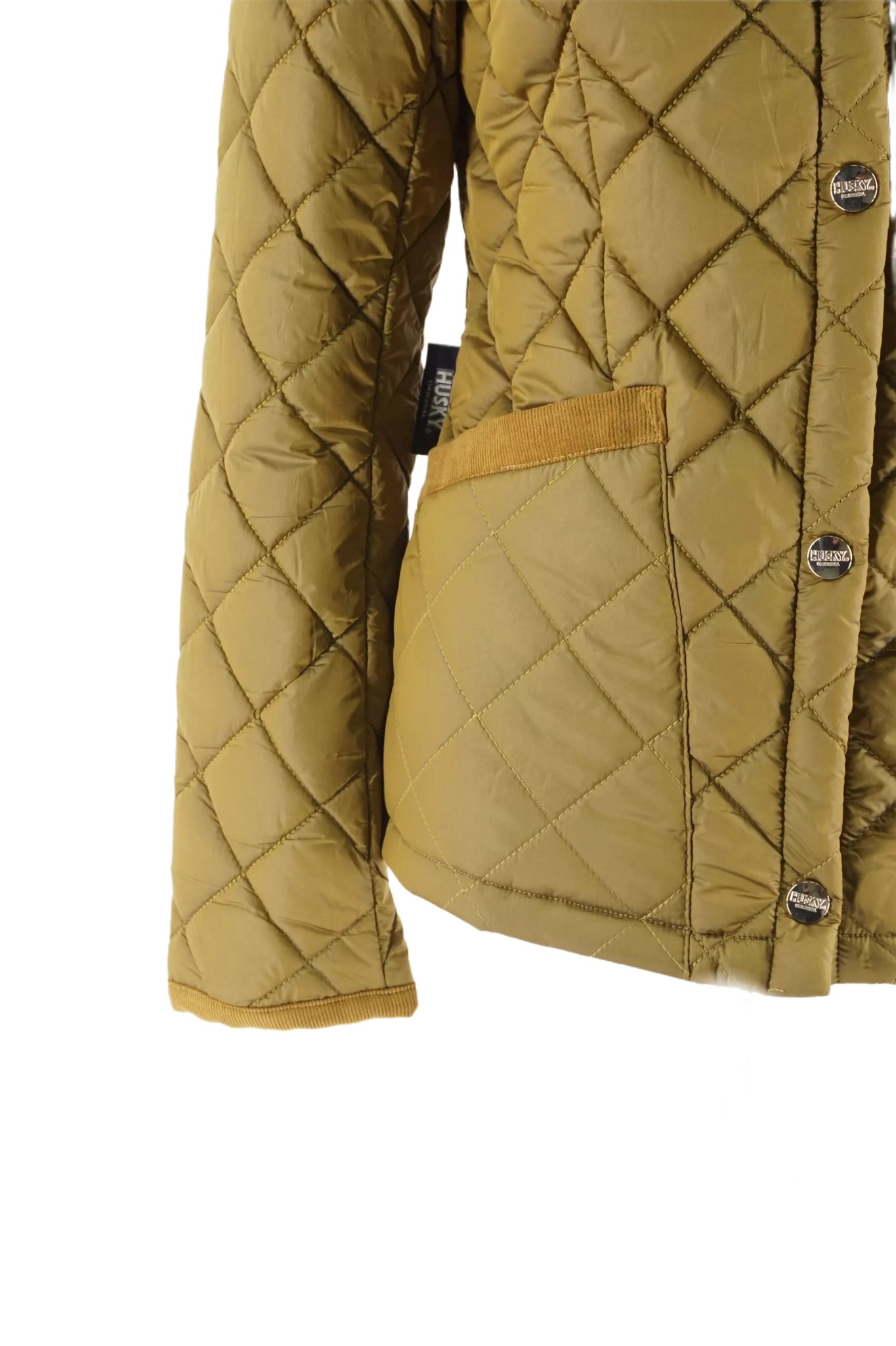 Giubbino Trapuntato Husky / Giallo - Ideal Moda