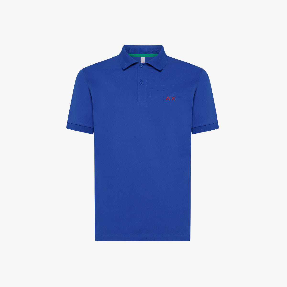 Polo con Logo Sun68 / Azzurro - Ideal Moda