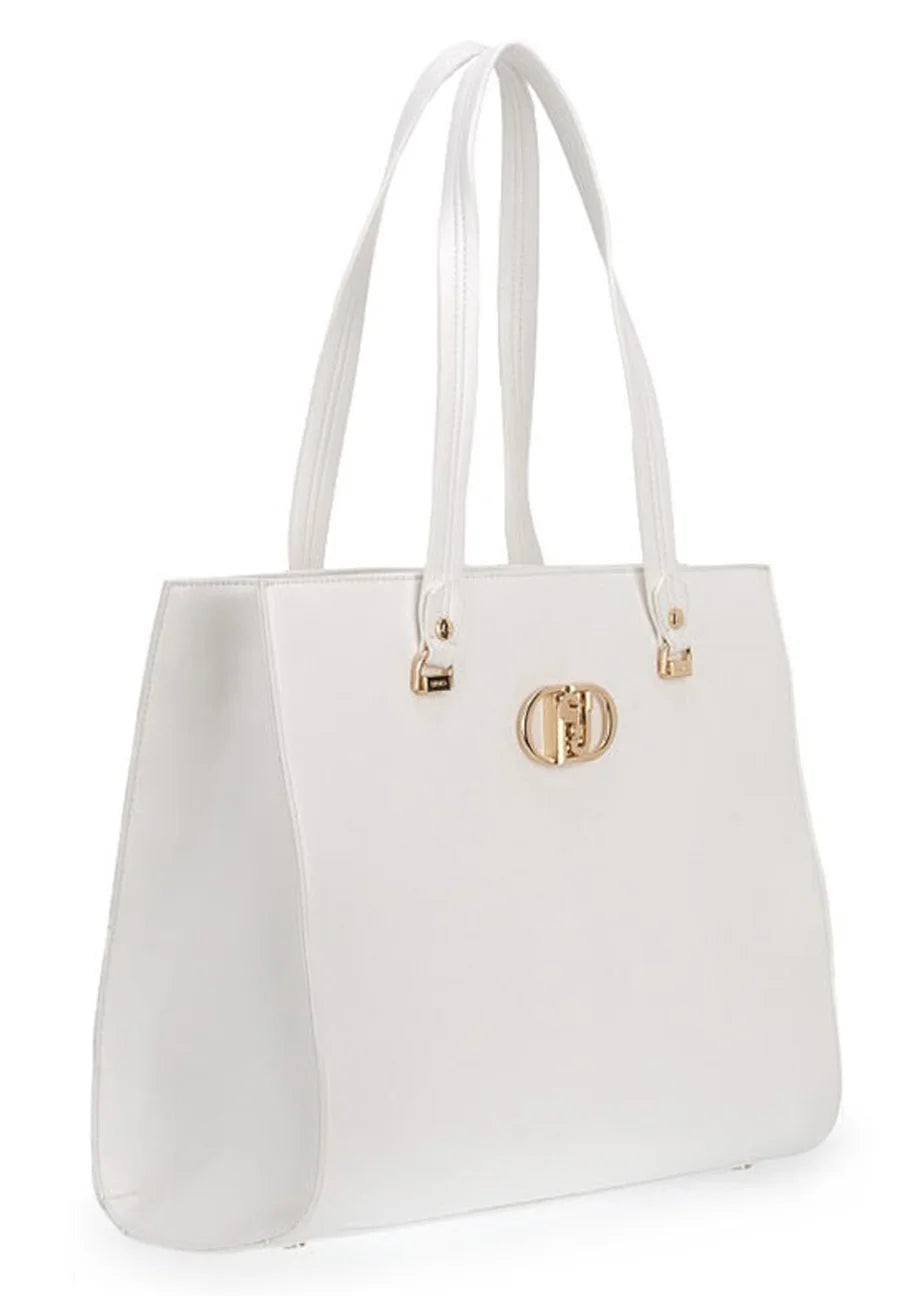 Borsa con Logo Liu Jo / Bianco - Ideal Moda