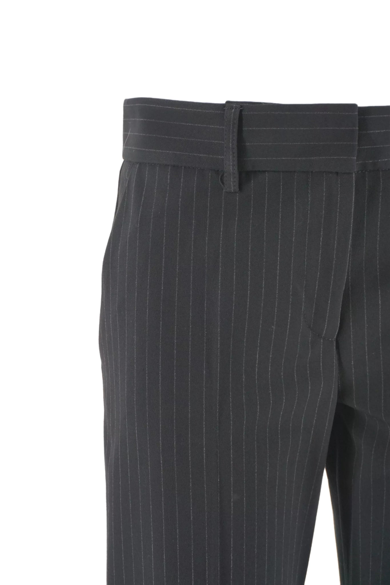 Pantalone Gessato Aniye By / Nero - Ideal Moda