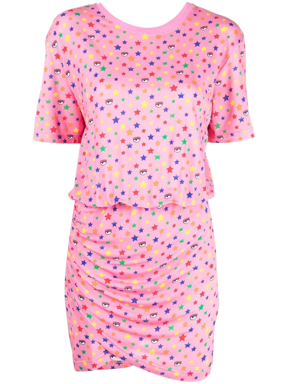 Abito Chiara Ferragni con Fantasia / Rosa - Ideal Moda
