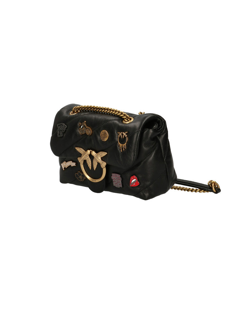 Borsa Pinko Love Mini Puff / Nero - Ideal Moda
