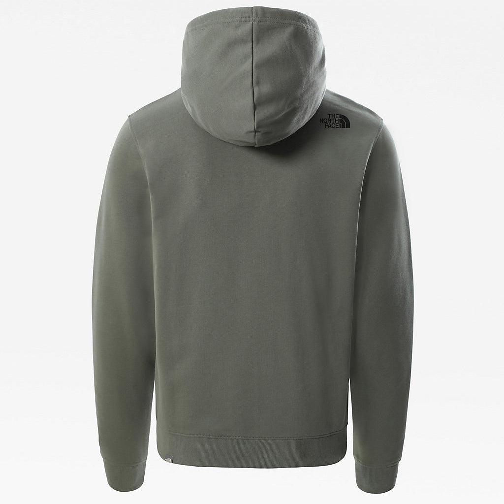 Felpa Leggera con Cerniera Integrale / Verde - Ideal Moda
