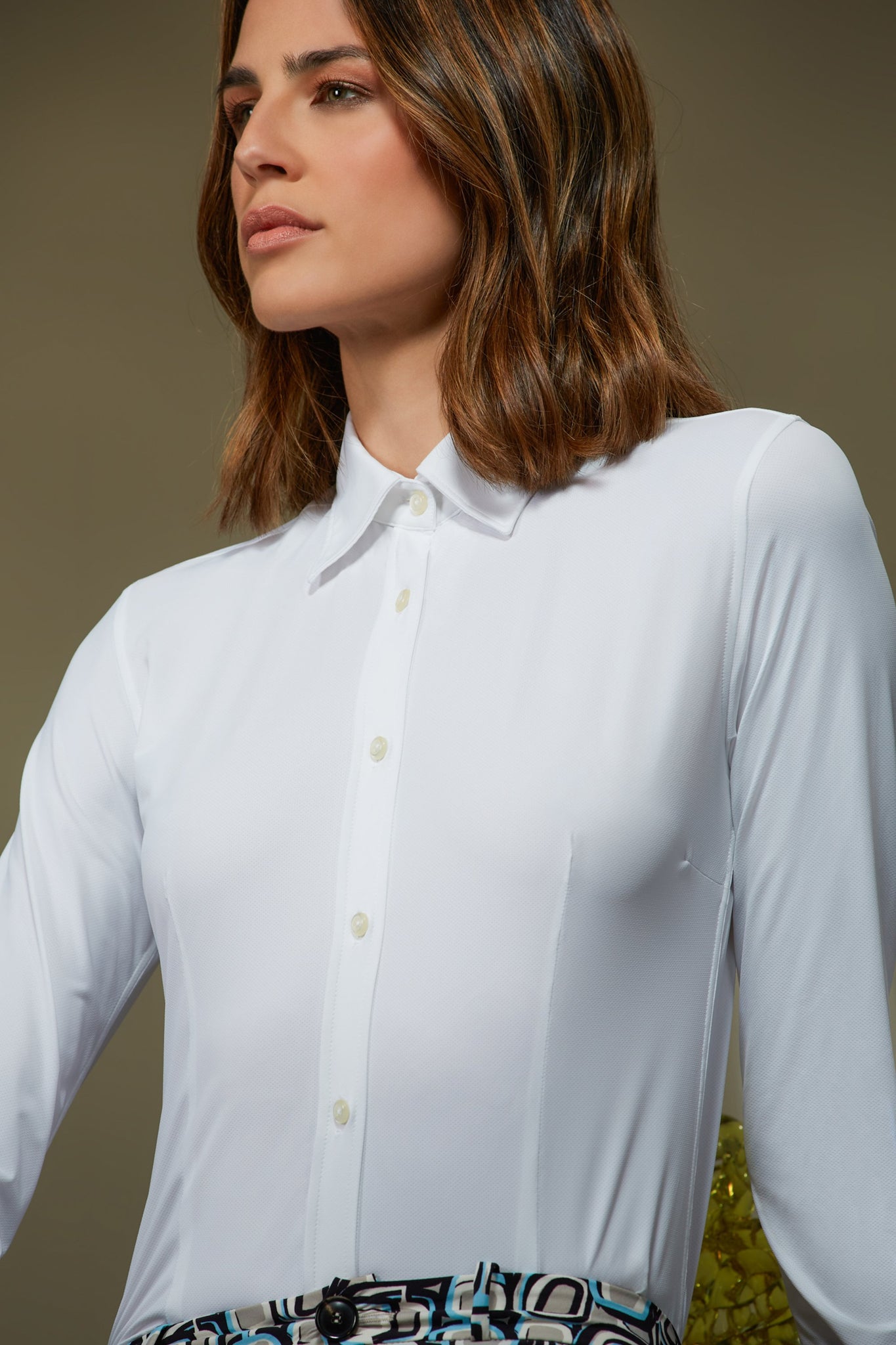 Camicia Shirt Oxford Lady / Bianco - Ideal Moda