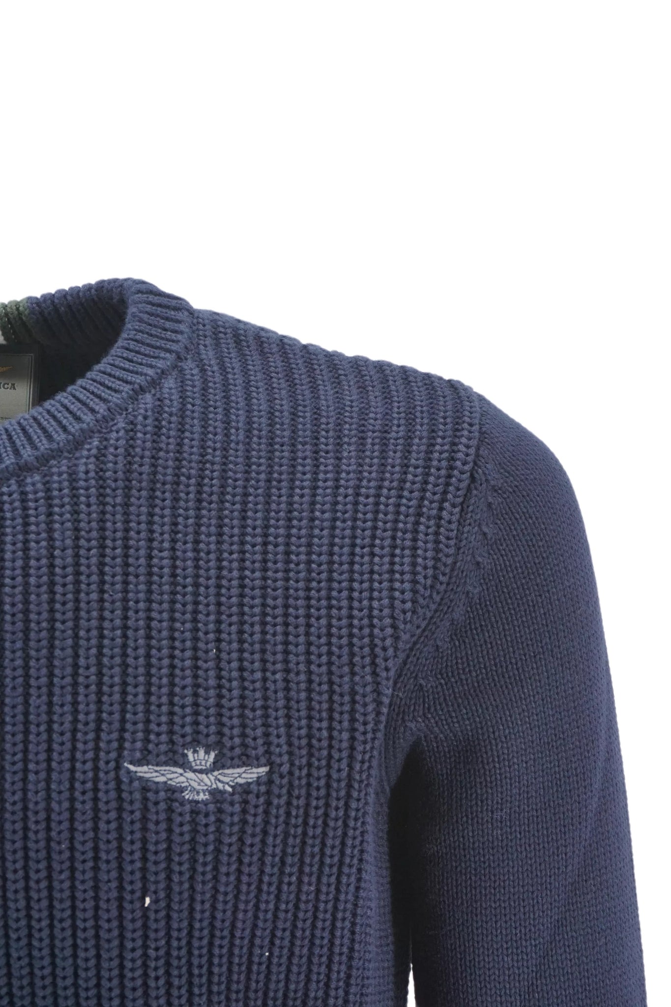 Maglia in Puro Cotone Aeronautica Militare / Blu - Ideal Moda