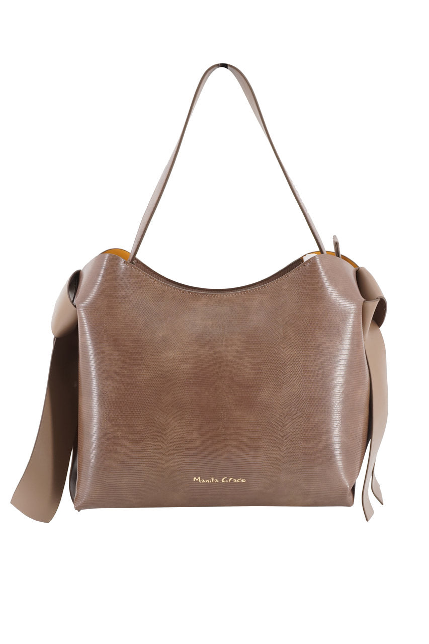 Borsa Manila Grace Hobo Holly / Beige - Ideal Moda