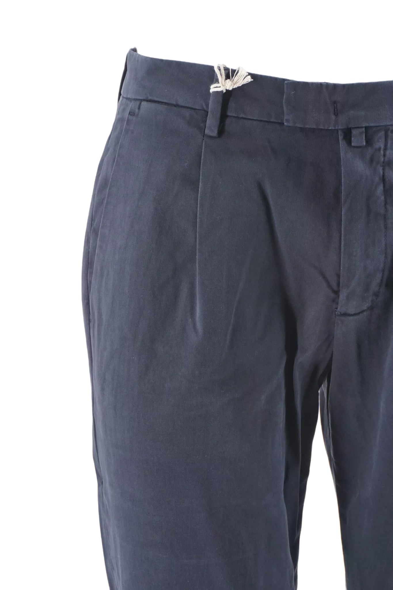 Pantalone con Pence Briglia / Blu - Ideal Moda