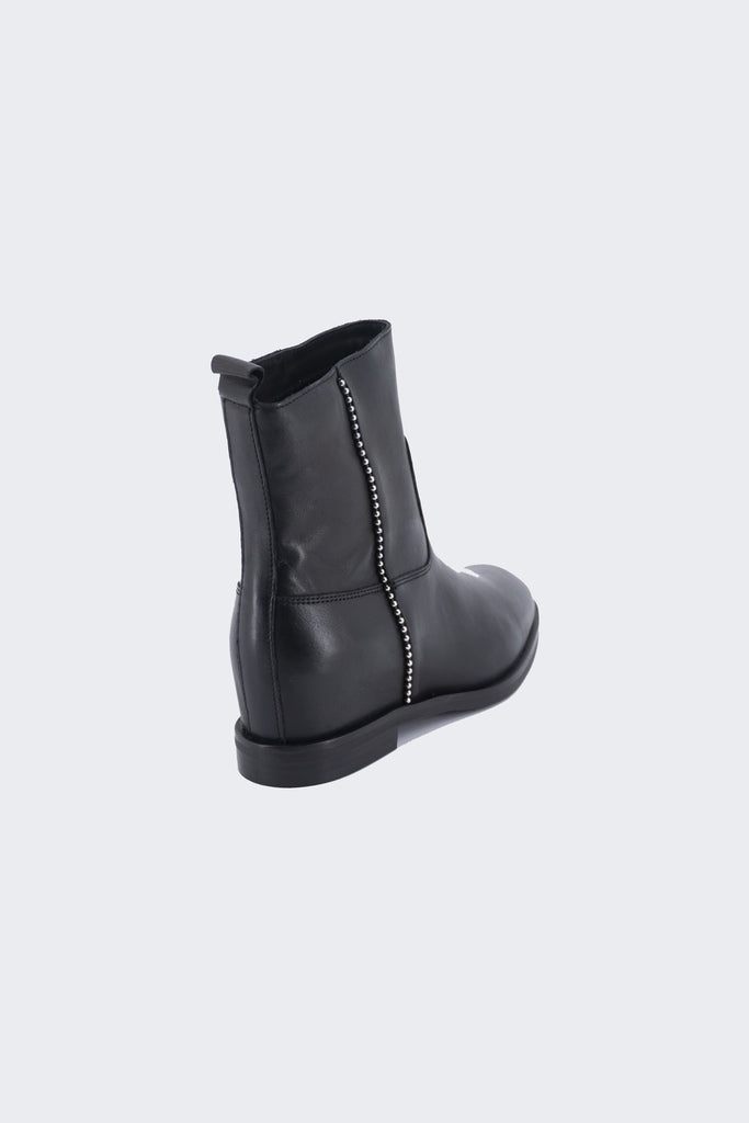 Stivaletto con Rialzo / Nero - Ideal Moda
