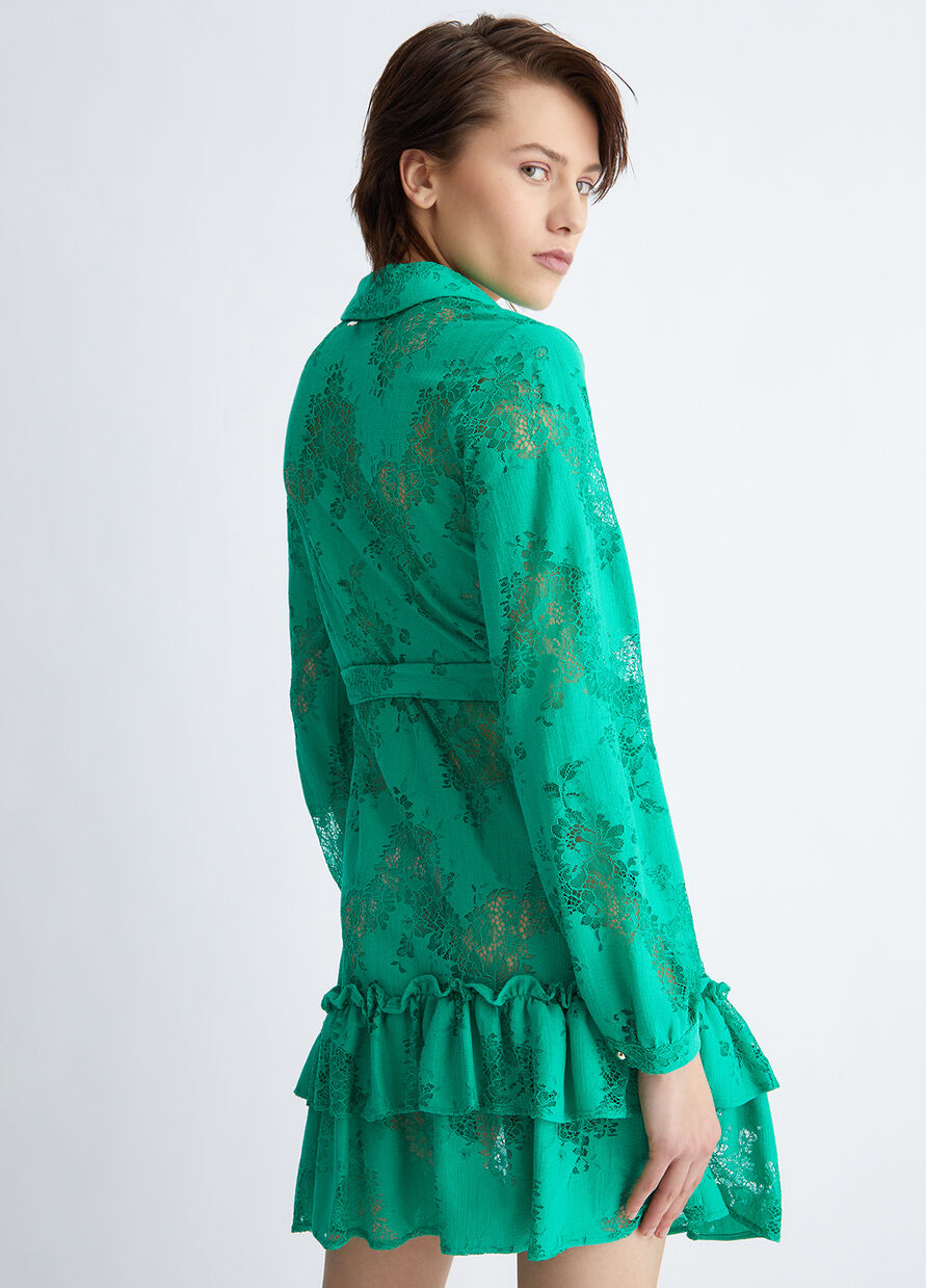 Abito Chemisier Liu Jo / Verde - Ideal Moda