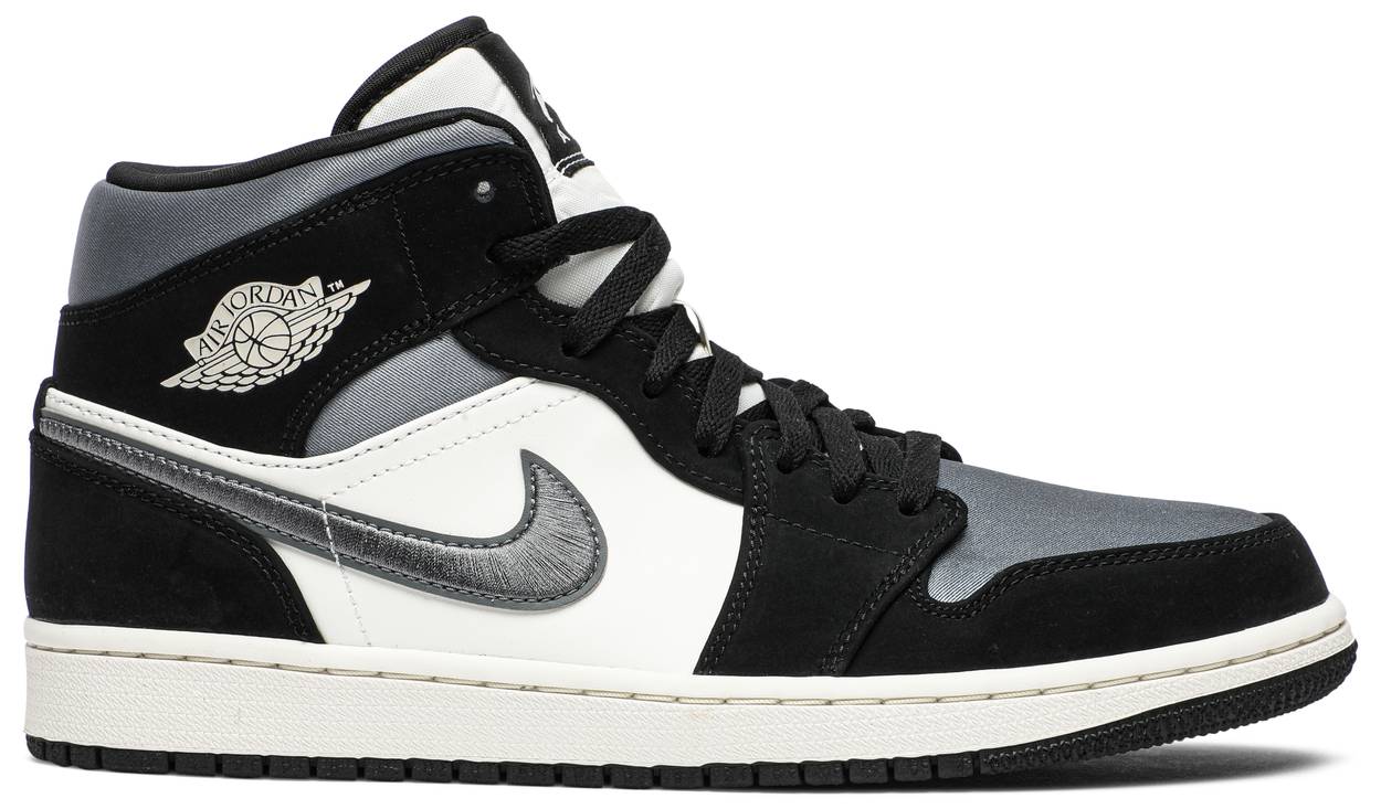 Nike Air Jordan 1 Mid / Grigio - Ideal Moda