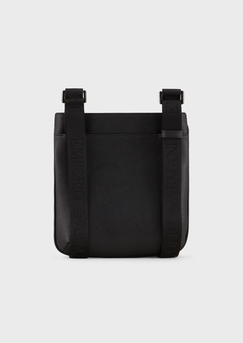 Borsa a Tracolla in Pelle Emporio Armani / Nero - Ideal Moda